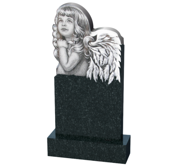Детский памятник с ангелом - К1001