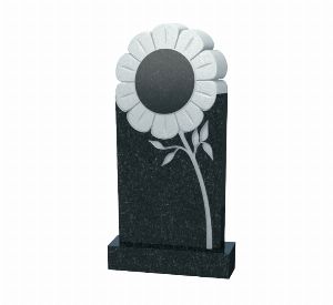 Памятник для ребенка с цветком - К1008