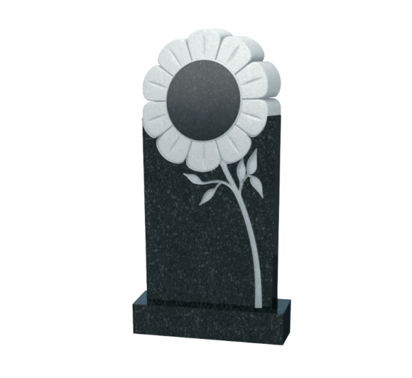 Памятник для ребенка с цветком - К1008