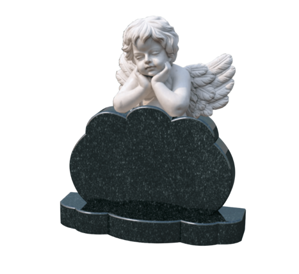 Памятник ребенку с ангелом - К1011