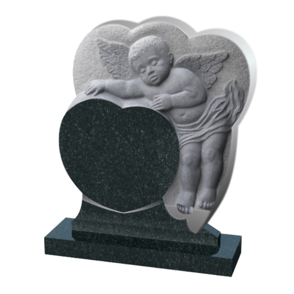 Детский памятник с ангелочком - К1017
