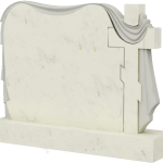 Обелиск на могилу из мрамора, арт. ПМ036