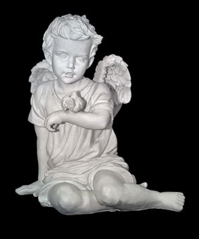 Скульптура - Ангел с воробышком, арт. 005
