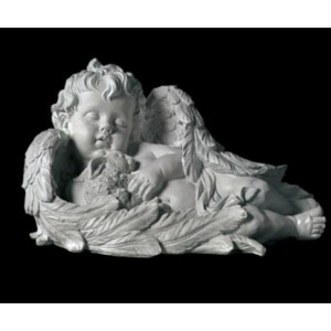 Скульптура - Ангел с зайцем, арт. 006